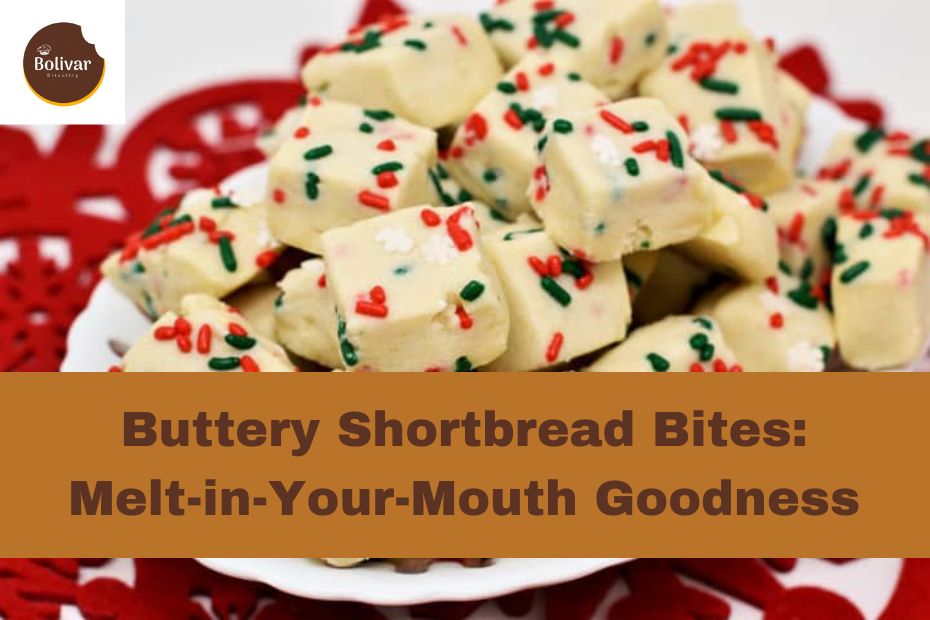 Buttery Shortbread Bites